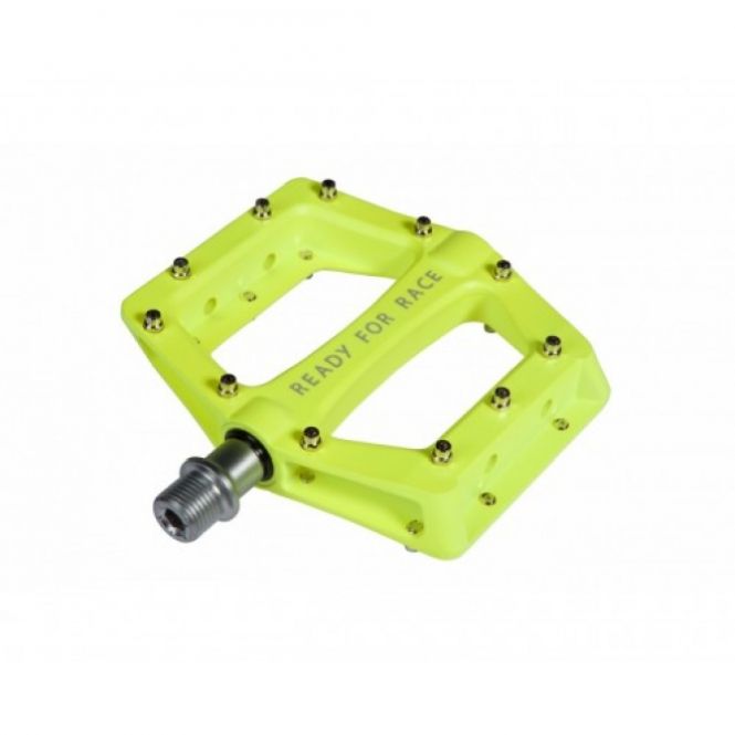 Πετάλια RFR Flat RACE Neon Yellow 9/16&#039;&#039;