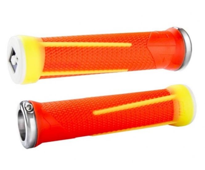 Χειρολαβές ODI AG1 Lock-On Grips - Orange