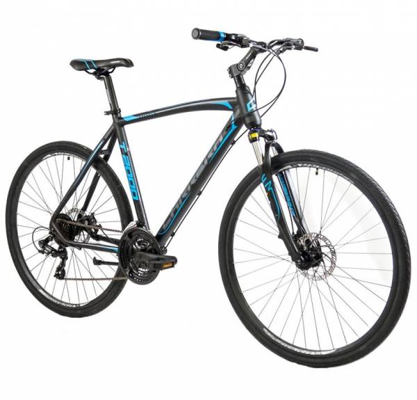 Ποδήλατο Carrera T 2000 Μηχανικά Δισκόφρενα TRK 700&#039;&#039; Black/Blue 2021