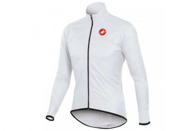 Αντιανεμικό Castelli Squadra Long Jacket (White)
