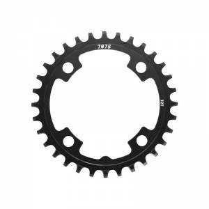 Δίσκος Ανάπτυξης SUNRACE CRMX04 34T NARROW-WIDE ALLOY BLACK BCD 104