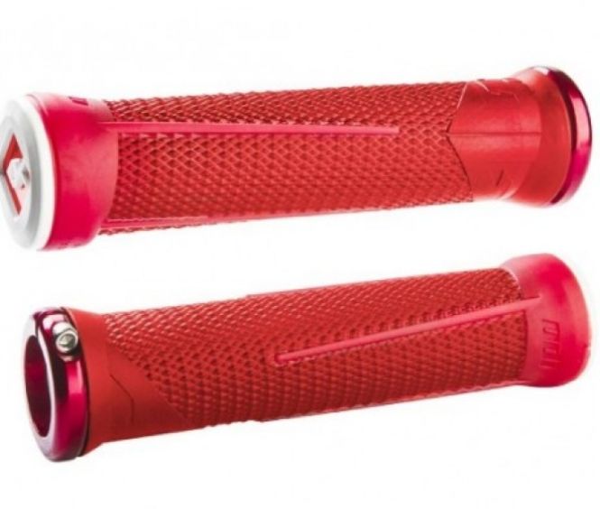 Χειρολαβές ODI AG1 Lock-On Grips - Red