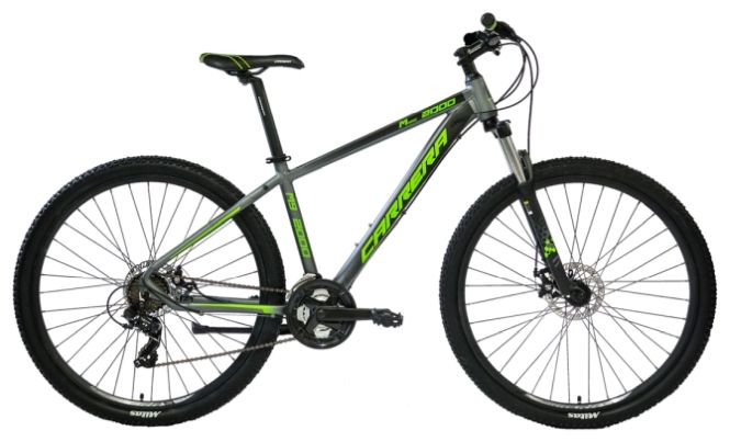 Ποδήλατο CARRERA M9 2000 HD Υδραυλικά Δισκόφρενα 29&#039;&#039; Grey/Green - Large