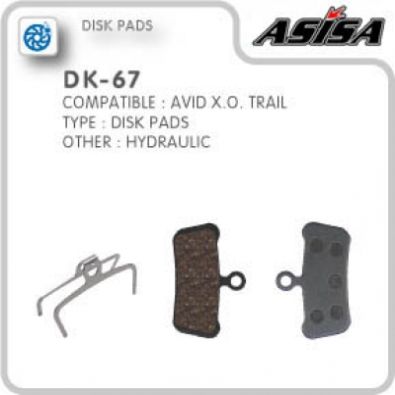 Τακάκια ASISA για AVID XO./TRAIL/GUIDE