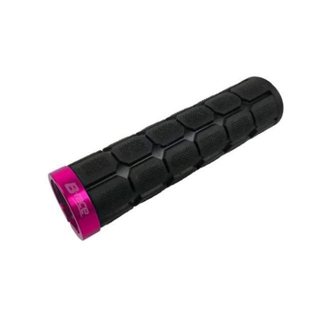 Χειρολαβές B-RACE B-GRIP Με Κολάρο Lock On Black/Fuchsia