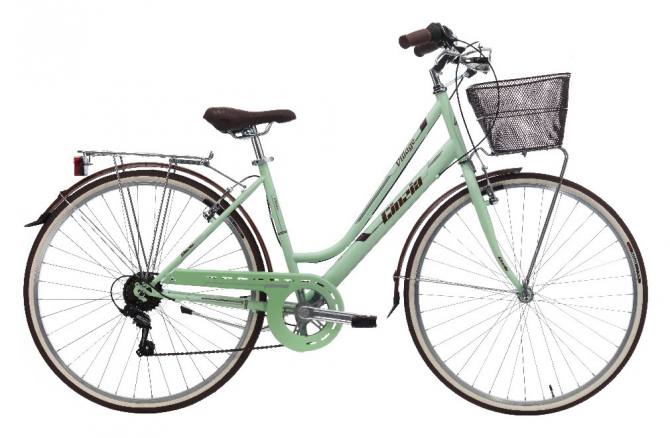Ποδήλατο Cinzia Village 6 Ταχυτήτων 28&quot; Pastel Green