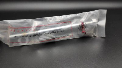 NOS NIB Odyssey &Beta;ί&delta;&alpha; &Lambda;&alpha;&iota;&mu;&omicron;ύ BMX &mu;&epsilon; &Tau;&rho;ύ&pi;&alpha; &gamma;&iota;&alpha; &Rho;ό&tau;&omicron;&rho;&alpha;  Hollow Stem Bolt Chromoly with 2 Wedges