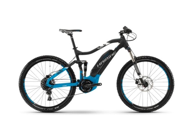 Ποδήλατο Ηλεκτρικό Haibike sDuro FullSeven 5.0 2018 Yamaha - Black/Blue/White matt
