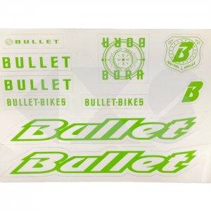 Αυτοκόλλητα Bullet Bora BMX Green
