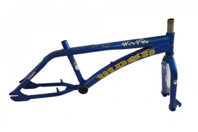 NOS Σκελετός/Πιρούνι BMX MOSH WORM 11 (GIANT) Blue Candy Mat 1997