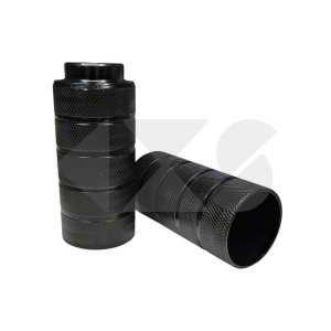 Σετ Αναβατήρες FAT Steel BMX βιδωτοί για 14mm Άξονα Black