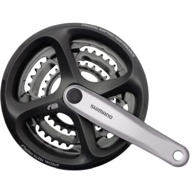 Δισκοβραχίονας Shimano FC-M171 Silver