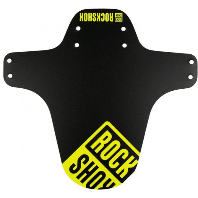 Φτερό Εμπρόσθιο Rockshox MTB Mud Guard Fender Neon Yellow Print