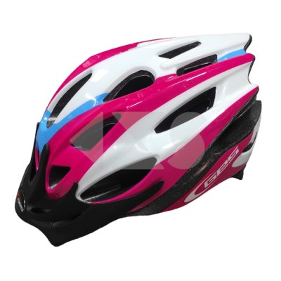 Κράνος Παιδικό GES Apache H300Q Pink/White/Blue (47-53cm)