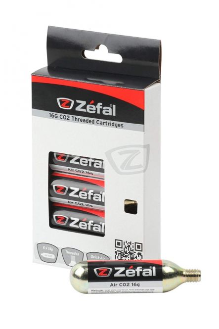 Αμπούλες Zefal Co2 Cartridge (6τμχ) - Gold, 4160D 16g