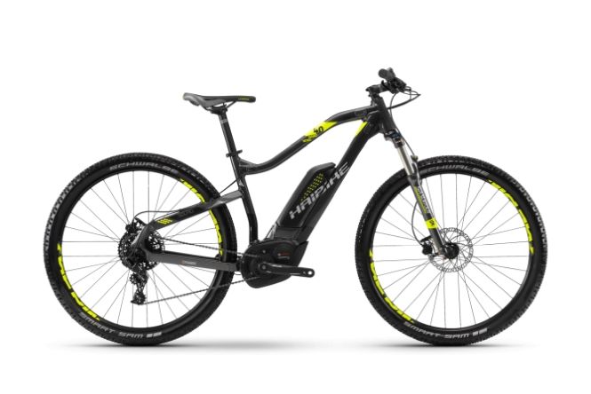 Ποδήλατο Ηλεκτρικό Haibike sDuro HardNine 4.0 2018 Bosch - Anthracite/Black/lime