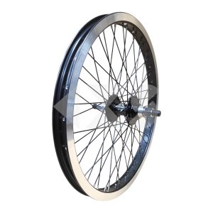 Τροχός Οπίσθιος BMX Αλουμινίου Custom CHOSEN Hub / HJC Rim - Κλειστά Ρουλεμάν - Άξονας 14mm - 48 Ακτίνες Black