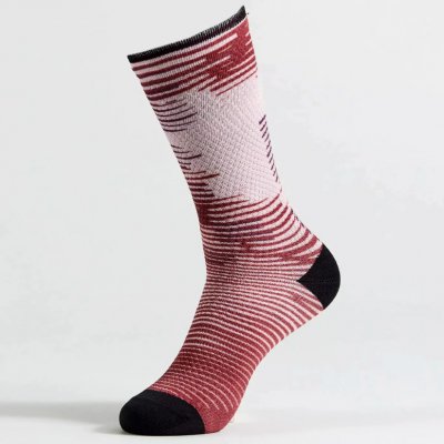 Κάλτσες Specialized Soft Air Tall Maroon Blur