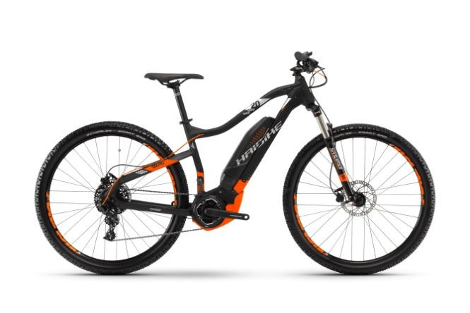 Ποδήλατο Ηλεκτρικό Haibike sDuro HardNine 2.0 2018 Yamaha - Black/Orange/Silver Black