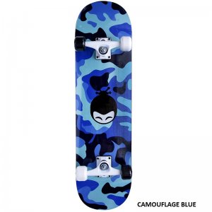 Skateboard Αθλοπαιδιά Νο4 Camouflage Blue