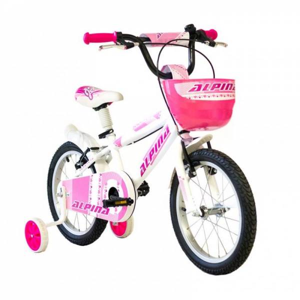 Ποδήλατο Alpina Beleno 14&#039;&#039;  White/Pink