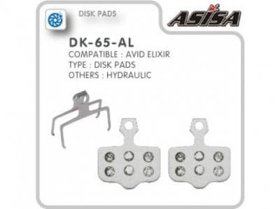 Τακάκια ASISA DK-65 SEMI-METALLIC ALUM. για Avid Elixir