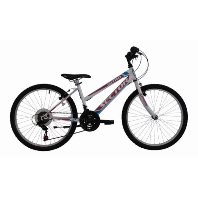 Ποδήλατο SECTOR INTRO 24&#039;&#039; HARD 18spd White/Purple