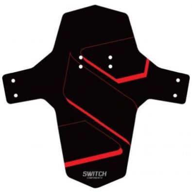 Φτερό GIST SWITCH PARAFANGO MUDGUARD - Black/Red