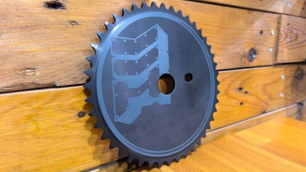NOS "NIB" Haro Hevron &Delta;ί&sigma;&kappa;&omicron;&sigmaf; BMX Alloy Sprocket Aluminum 44T Black