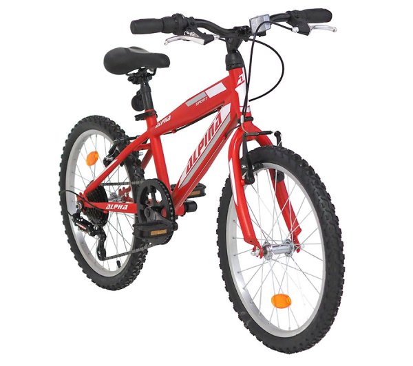 Ποδήλατο Alpina Alpha MTB 20&#039;&#039; 7spd RED