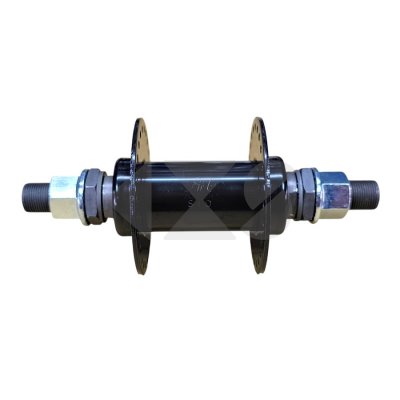 Κέντρο Εμπρόσθιο BMX Joy-Tech Σιδερένιο High Flange με Άξονα 165mm x 14mm - 48H Black